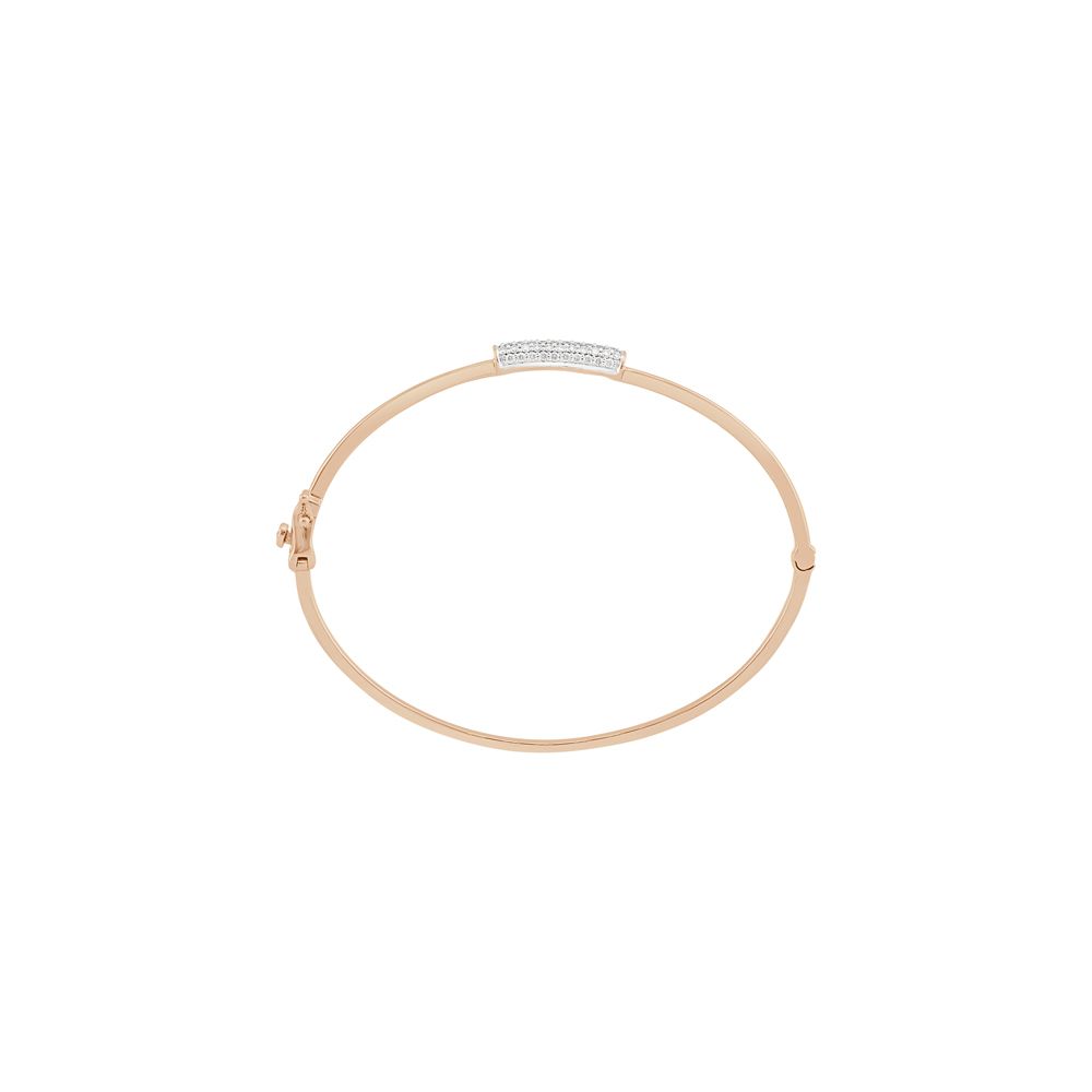 Flattering Geometric Design Diamond Bracelet -All Jewellery-OBF23R14