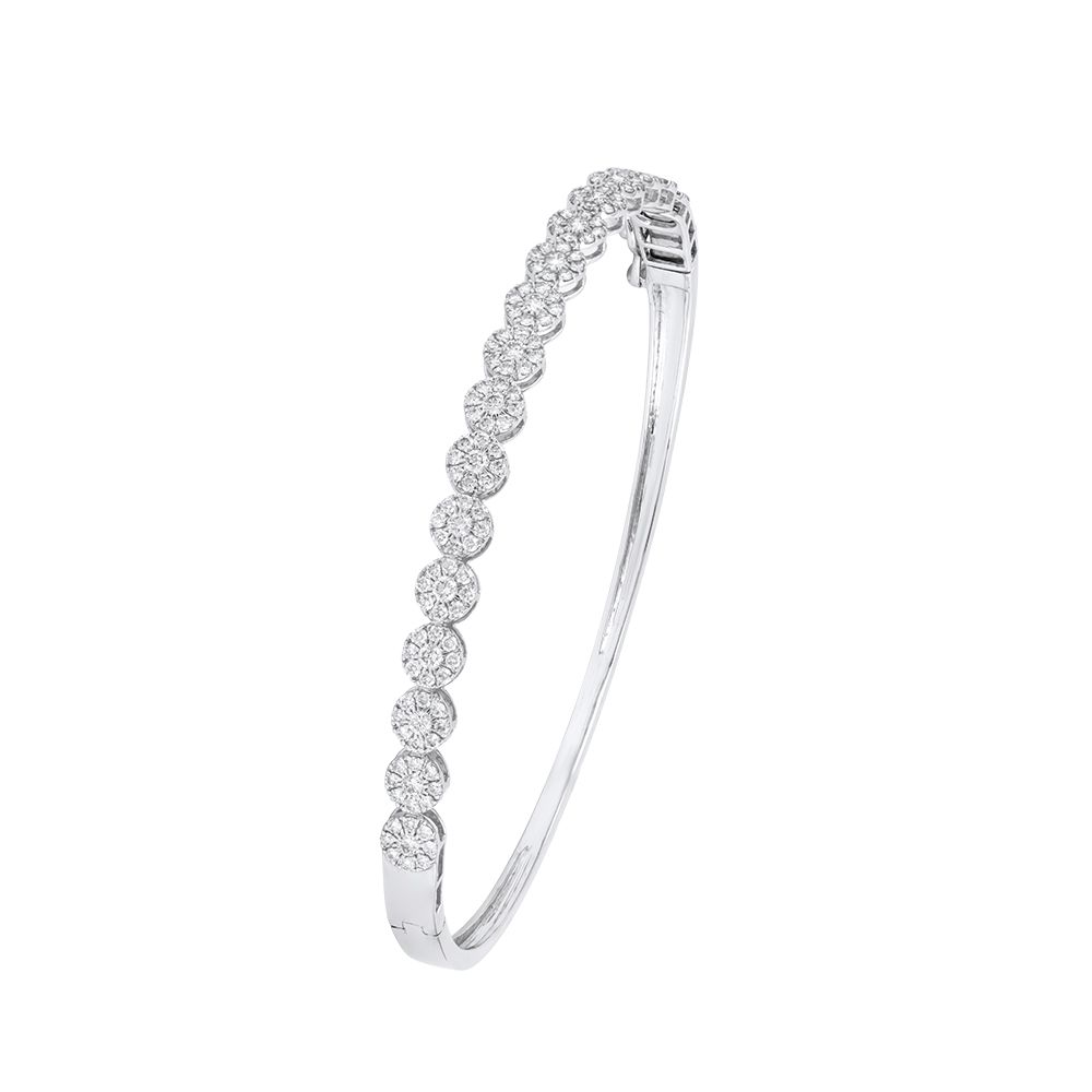 Striking Oval Diamond Bracelet-Bracelets-OBF24C29