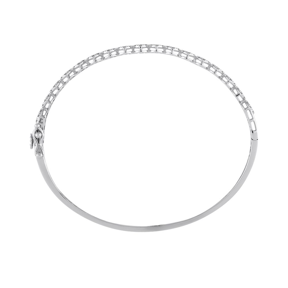 Striking Oval Diamond Bracelet-Bracelets-OBF24C29
