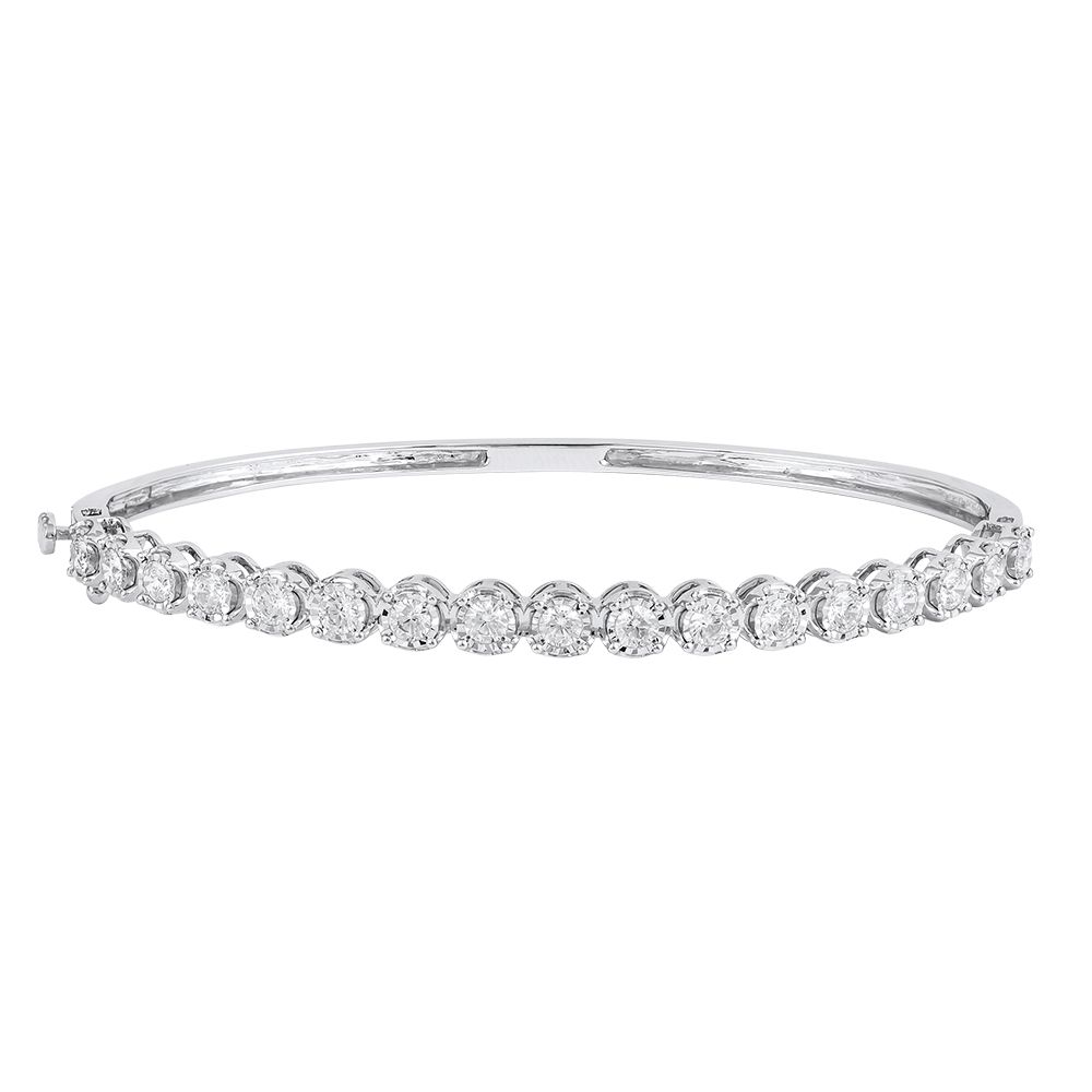 Stunning Oval Diamond Bracelet-Bracelets-OBF24C32