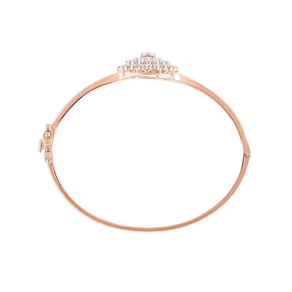Attractive Round Design Diamond Bracelet-Bracelets-OBF24E49