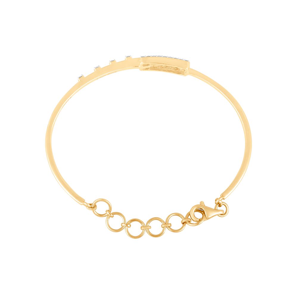 Fascinating Geometric Diamond Bracelet-Bracelets-OBF24R07