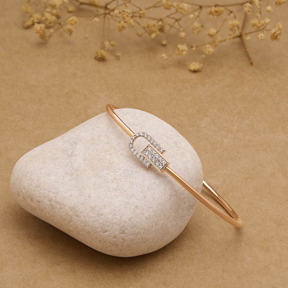 Buy Stylish Prong Design Diamond Bracelet OBF24R12 Online at