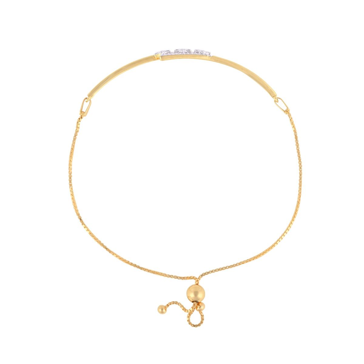 Beautiful Cluster Design Diamond Bracelet-All Jewellery-OBF24R20