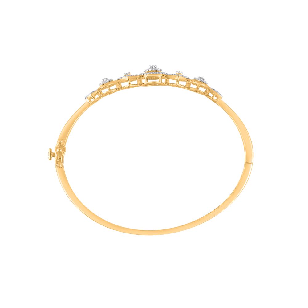 Gorgeous 18KT Yellow Gold Women Bracelet-All Jewellery-OBF24R28