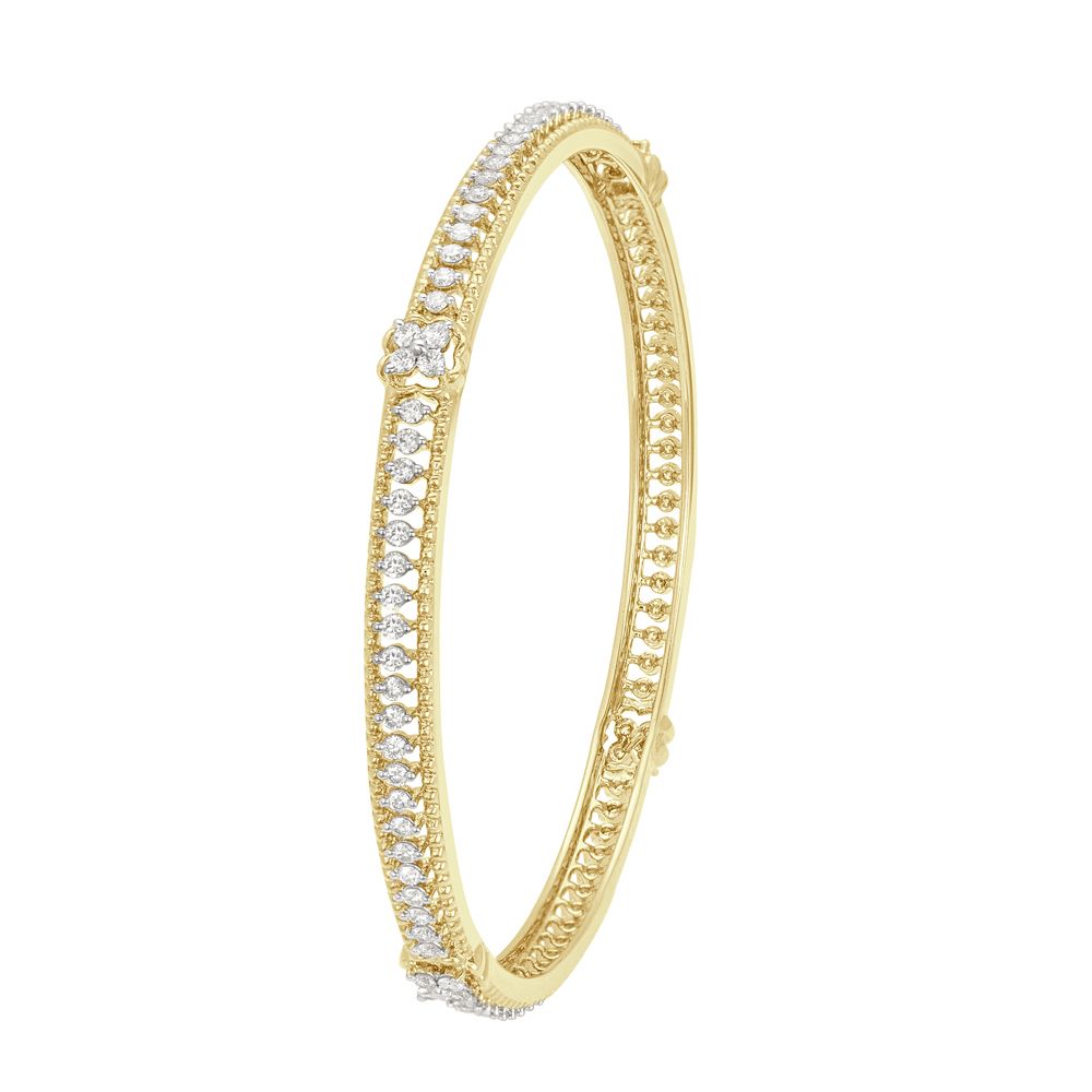 Sparkling Diamond Bangle Set-All Jewellery-OBA22032