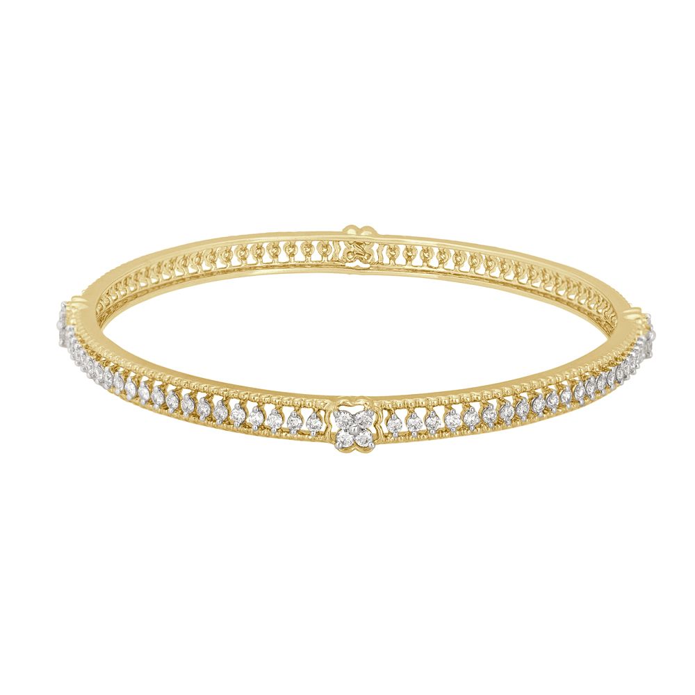 Sparkling Diamond Bangle Set-All Jewellery-OBA22032