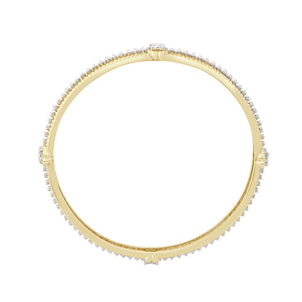 Sparkling Diamond Bangle Set-All Jewellery-OBA22032