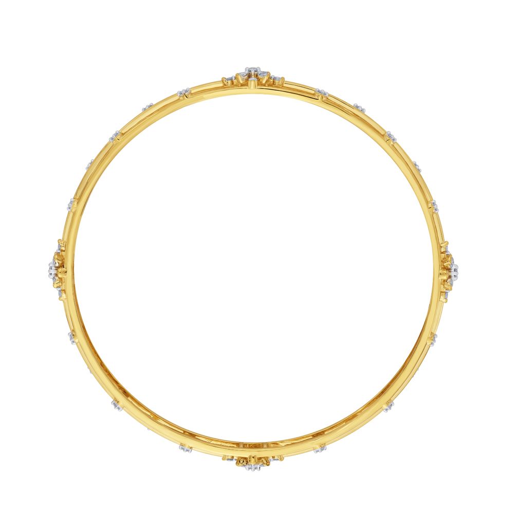 Enigmatic Diamond Bangle Set of 2-All Jewellery-OBA23024