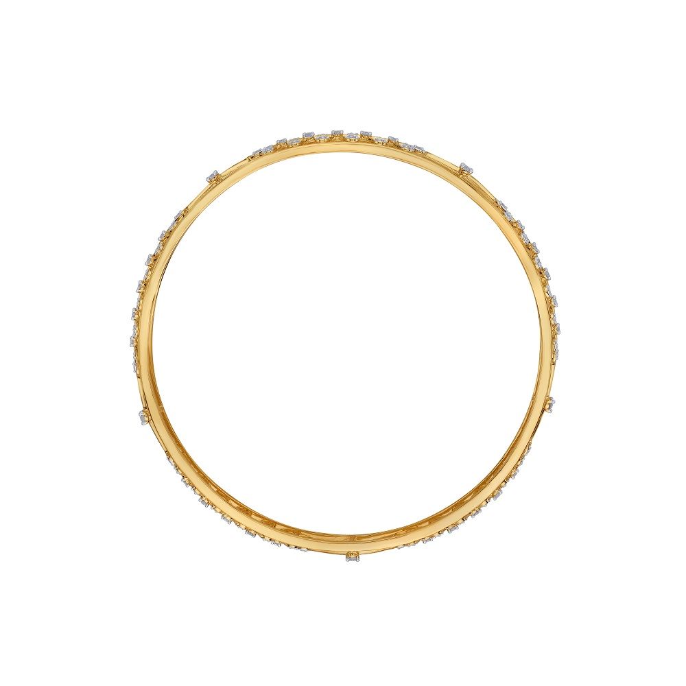 Exquisite Filigree Diamond Astra Bangle Set of 2-All Jewellery-OBA23036