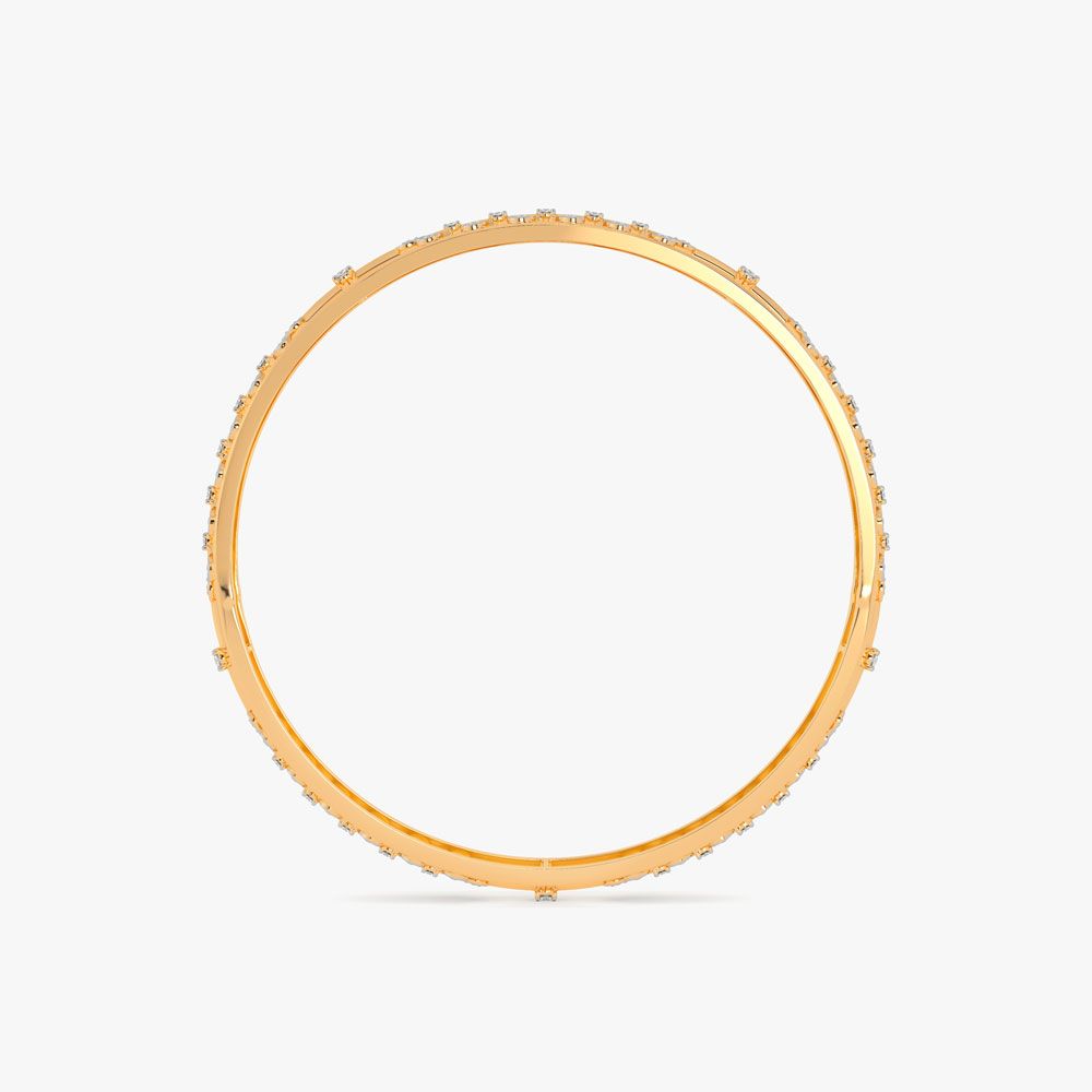 Exquisite Filigree Diamond Astra Bangle Set of 2-All Jewellery-OBA23036