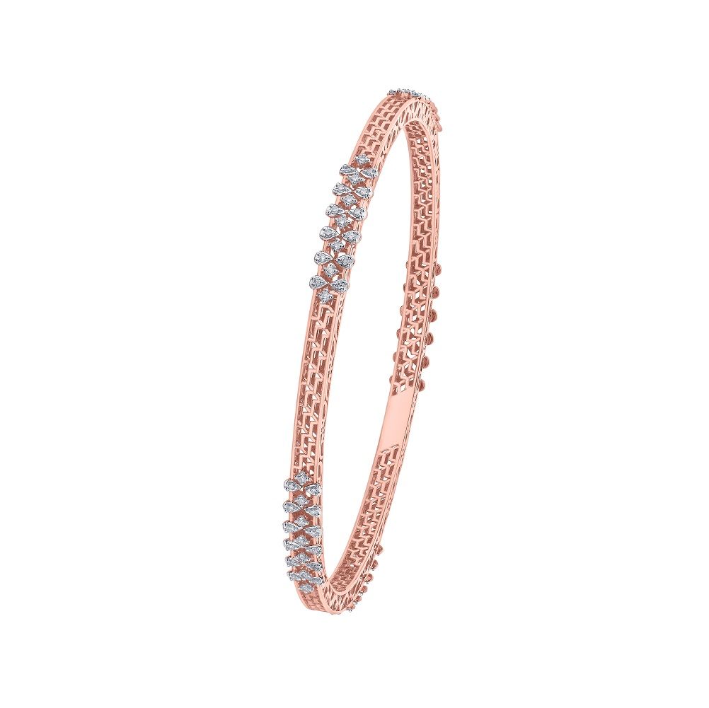 Contemporary Astra Bangle With Diamonds Set of 2-All Jewellery-OBA23038
