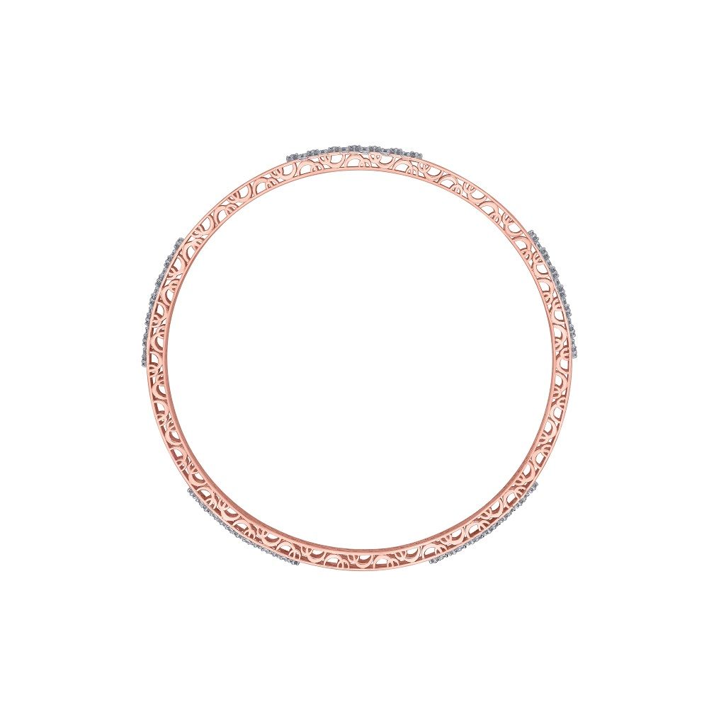 Contemporary Astra Bangle With Diamonds Set of 2-All Jewellery-OBA23038