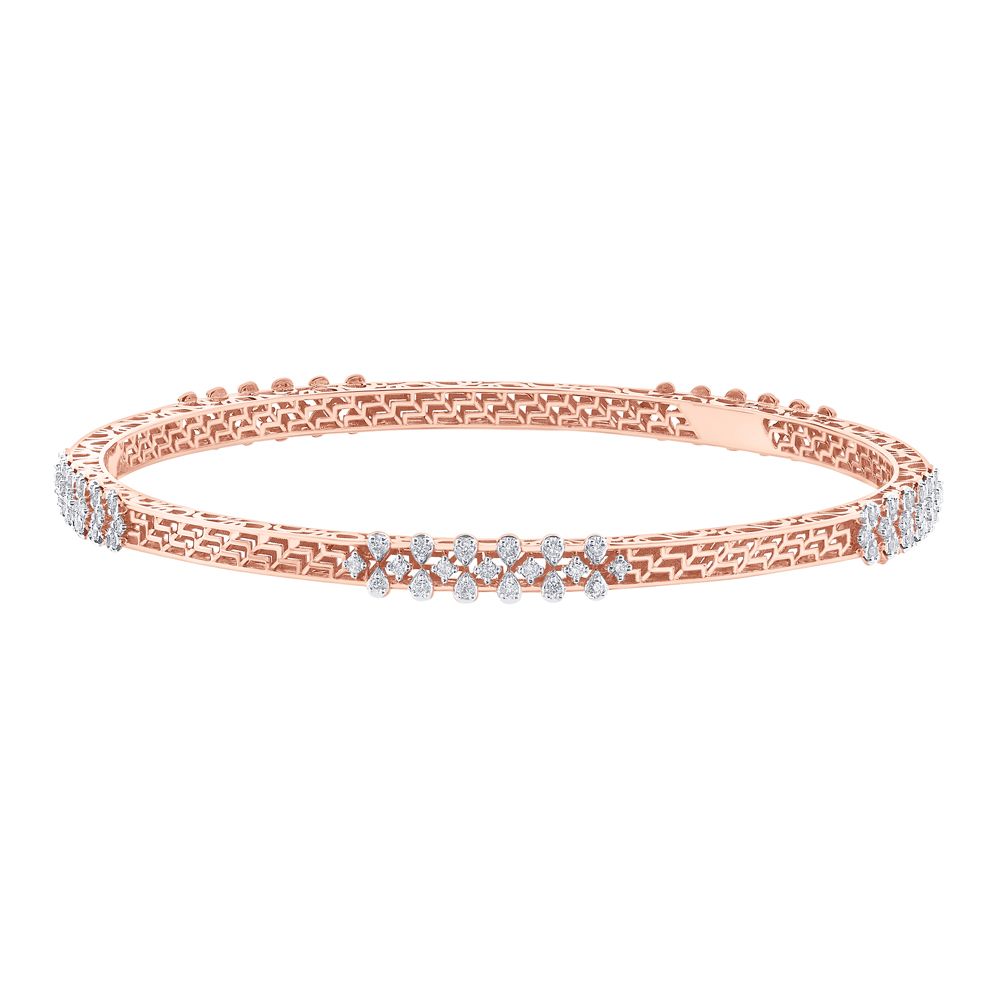 Contemporary Astra Bangle With Diamonds Set of 2-All Jewellery-OBA23038
