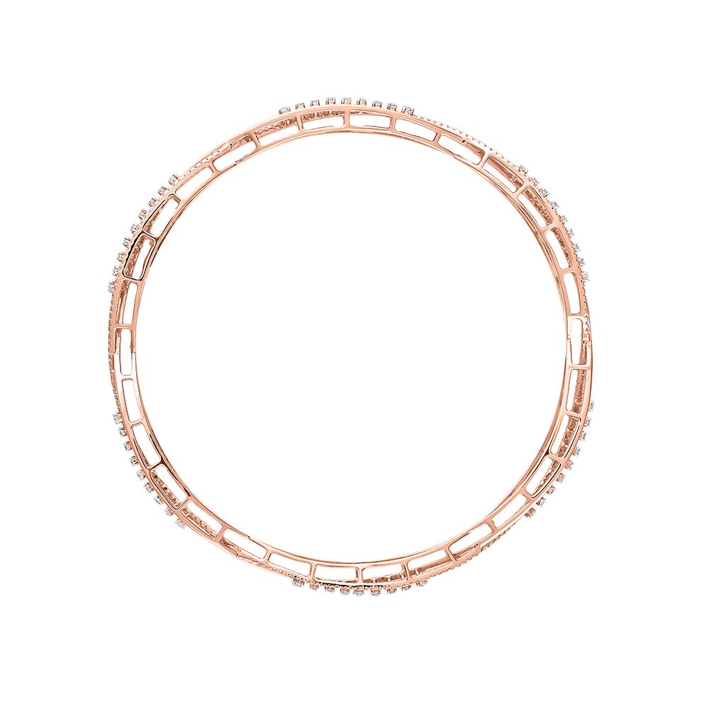 Delicate Diamond Bangle Set-All Jewellery-OBA23047