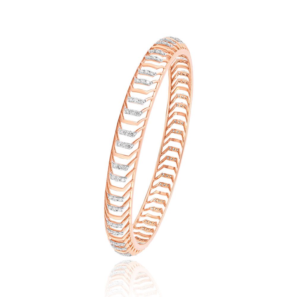 Shimmering Diamond Bangle Set-All Jewellery-OBA24P04