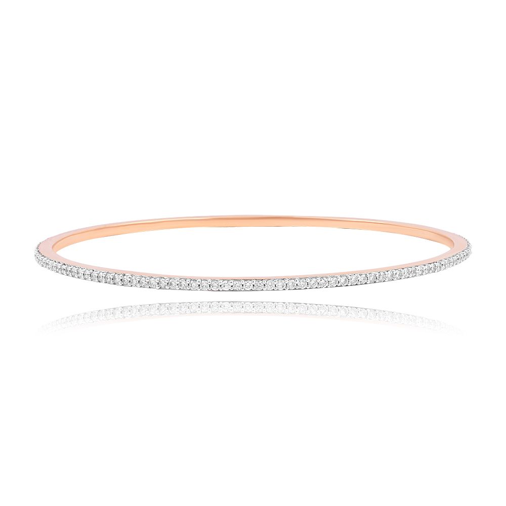 Eternity Glow Diamond Bangle Set of 2-All Jewellery-OBA25P10