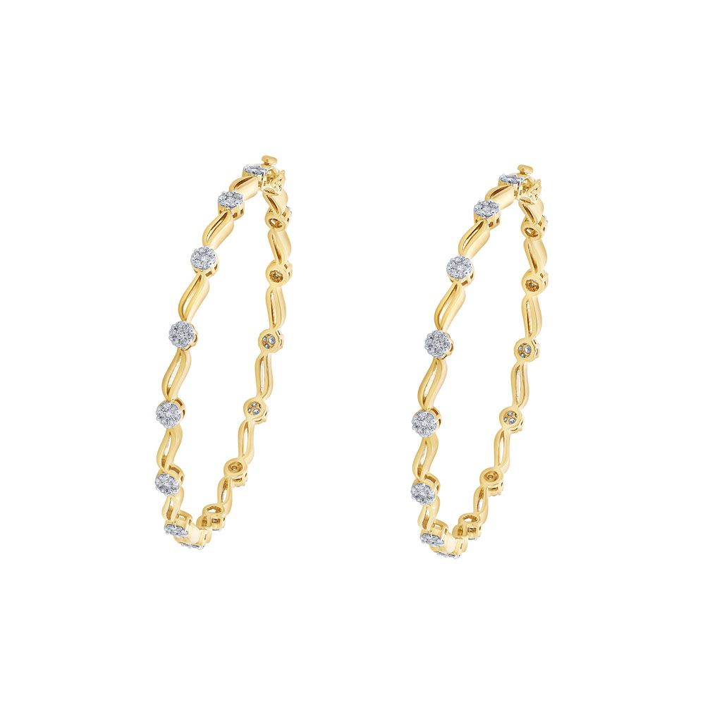 Radiant 18KT Rose Gold Bangle Set of 2-Bangles-OBA07057