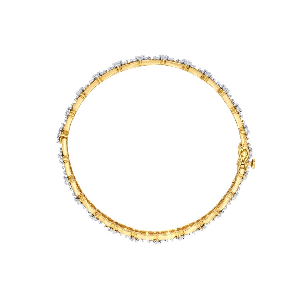 Brilliant Diamond Bangle Set of 2-All Jewellery-OBA18001