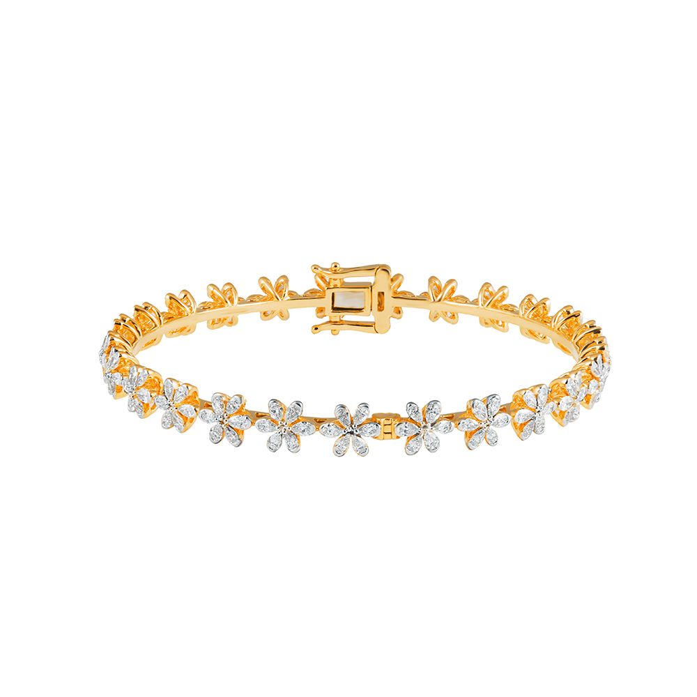 Sophisticated Rose Gold Diamond Bangle-All Jewellery-OBA23O07