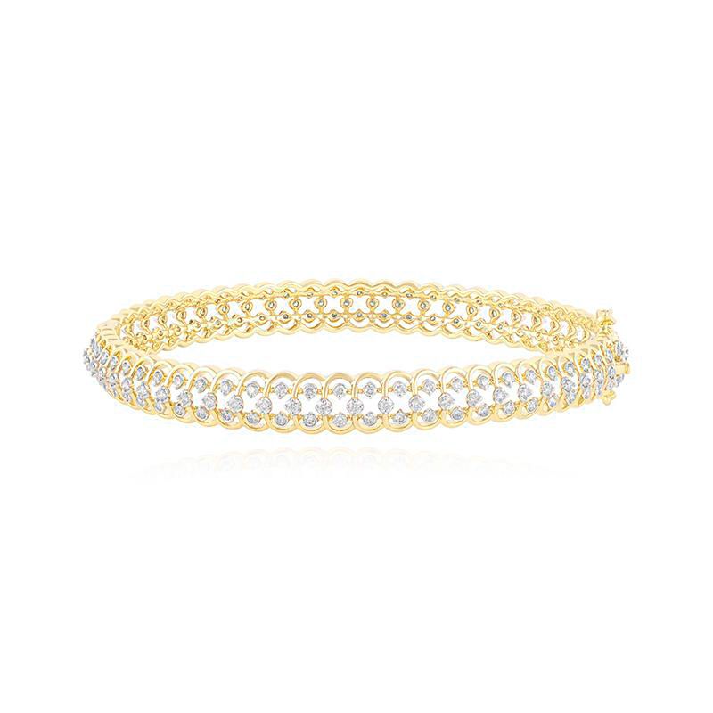 Sparkling Diamond Bangle Set-All Jewellery-OBA24O02