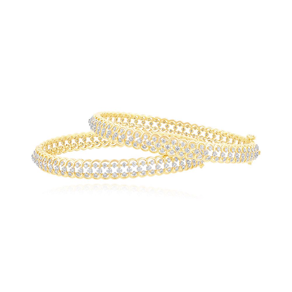 Sparkling Diamond Bangle Set-All Jewellery-OBA24O02