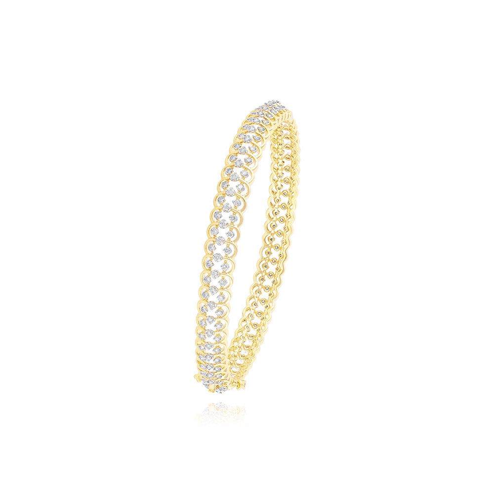 Sparkling Diamond Bangle Set-All Jewellery-OBA24O02