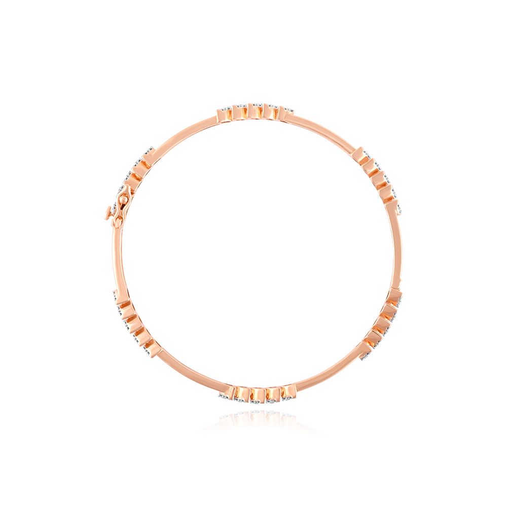 Elegant Drop Diamond Bangle Set of 2-All Jewellery-OBA25O04