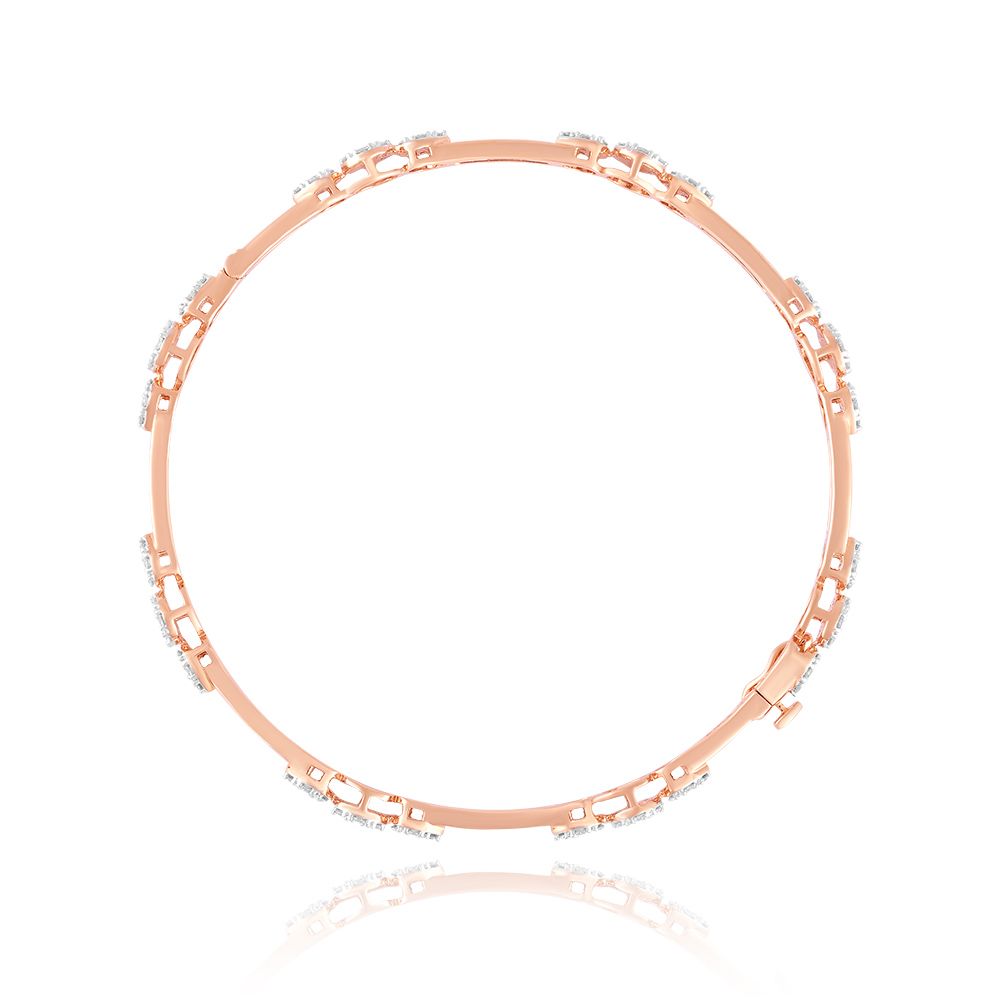 Minimal Elegance Diamond Bangle Set of 2-All Jewellery-OBA25O05