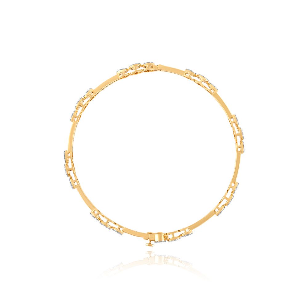 Sparkling Diamond Bangle Set of 2-All Jewellery-OBA25O07