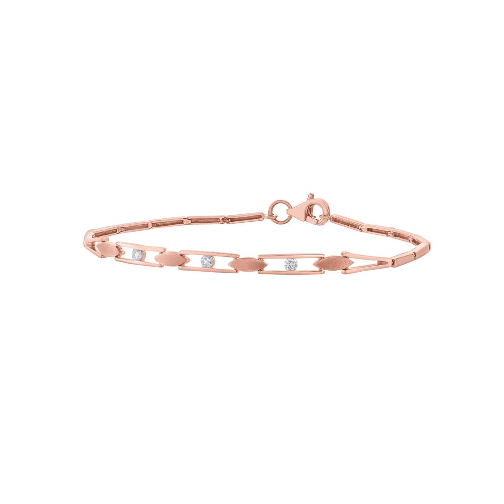 Sparkling Diamond Bracelet-Bracelets-OBR10004-D400XAC