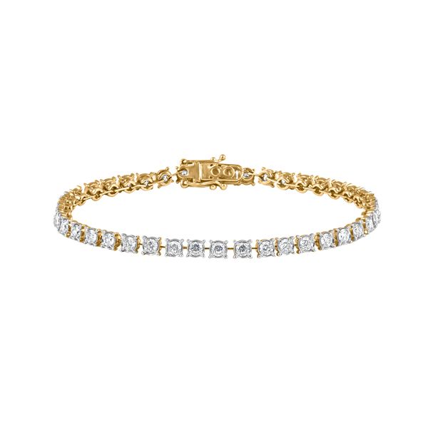 Enchanting Diamond Studded Bracelet-Festive Offer-OBR17001