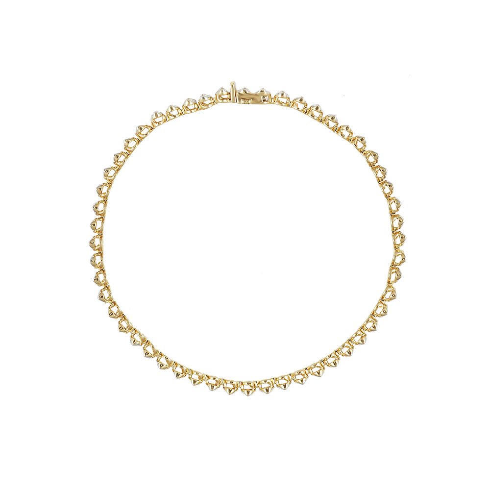 Graceful Diamond Studded Bracelet-All Jewellery-OBR20024-A300RAB