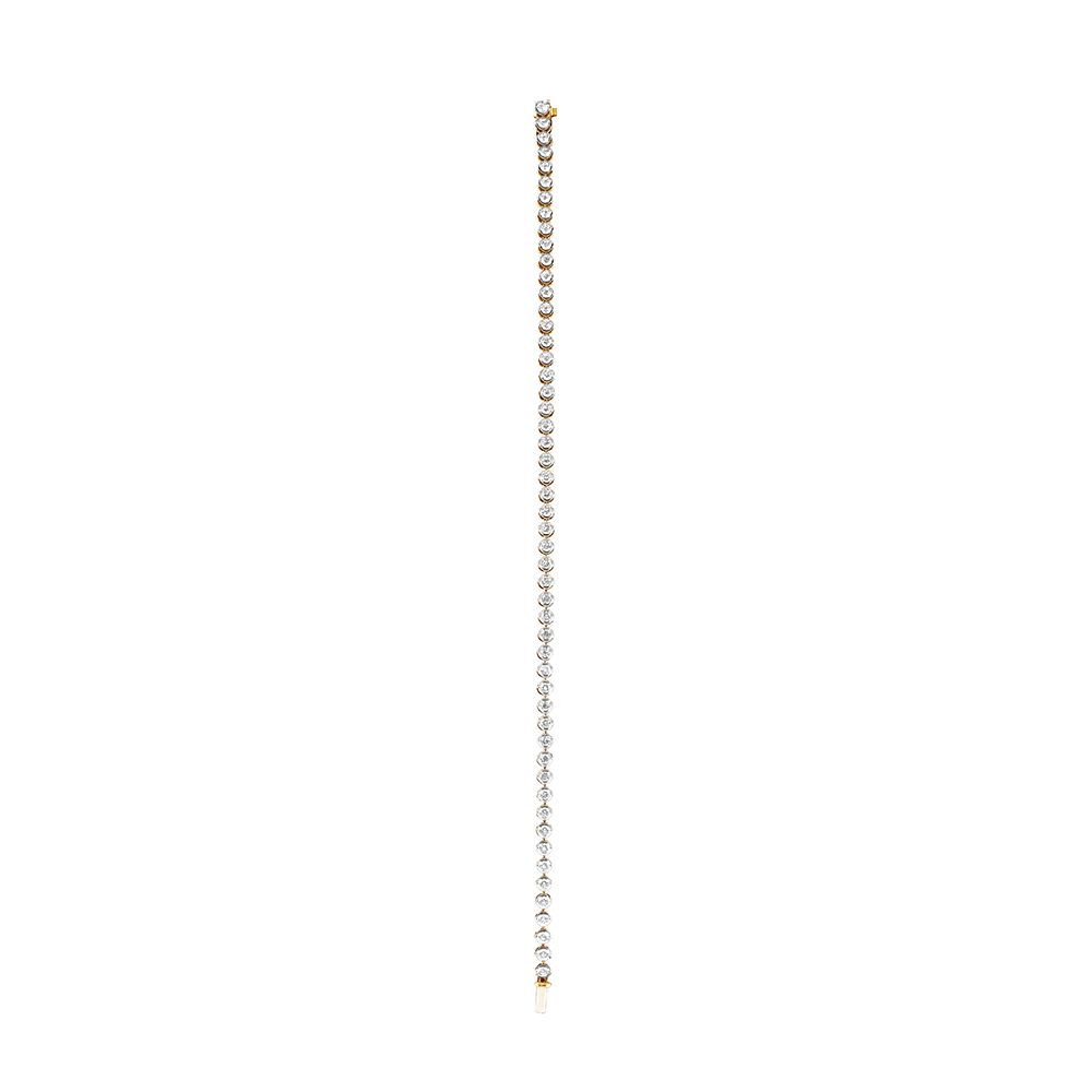 Graceful Diamond Studded Bracelet-All Jewellery-OBR20024-A300RAB
