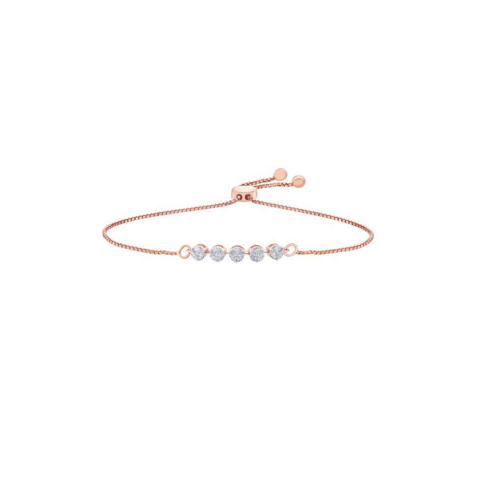 Stunning Bracelet in Exquisite Diamonds-Bracelets-OBR23007-D400XKB