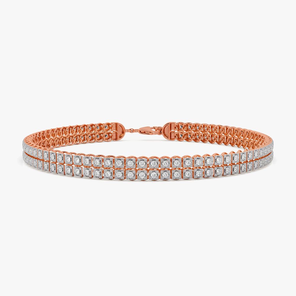 Chic Diamond Bracelet-Bracelets-OBR23S03