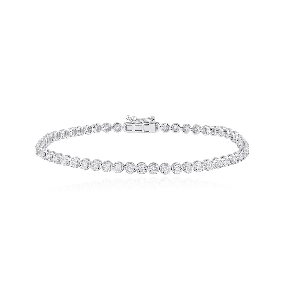 Bold Illusion Bracelet For Women-Bracelets-OBR24C30-D600WAC