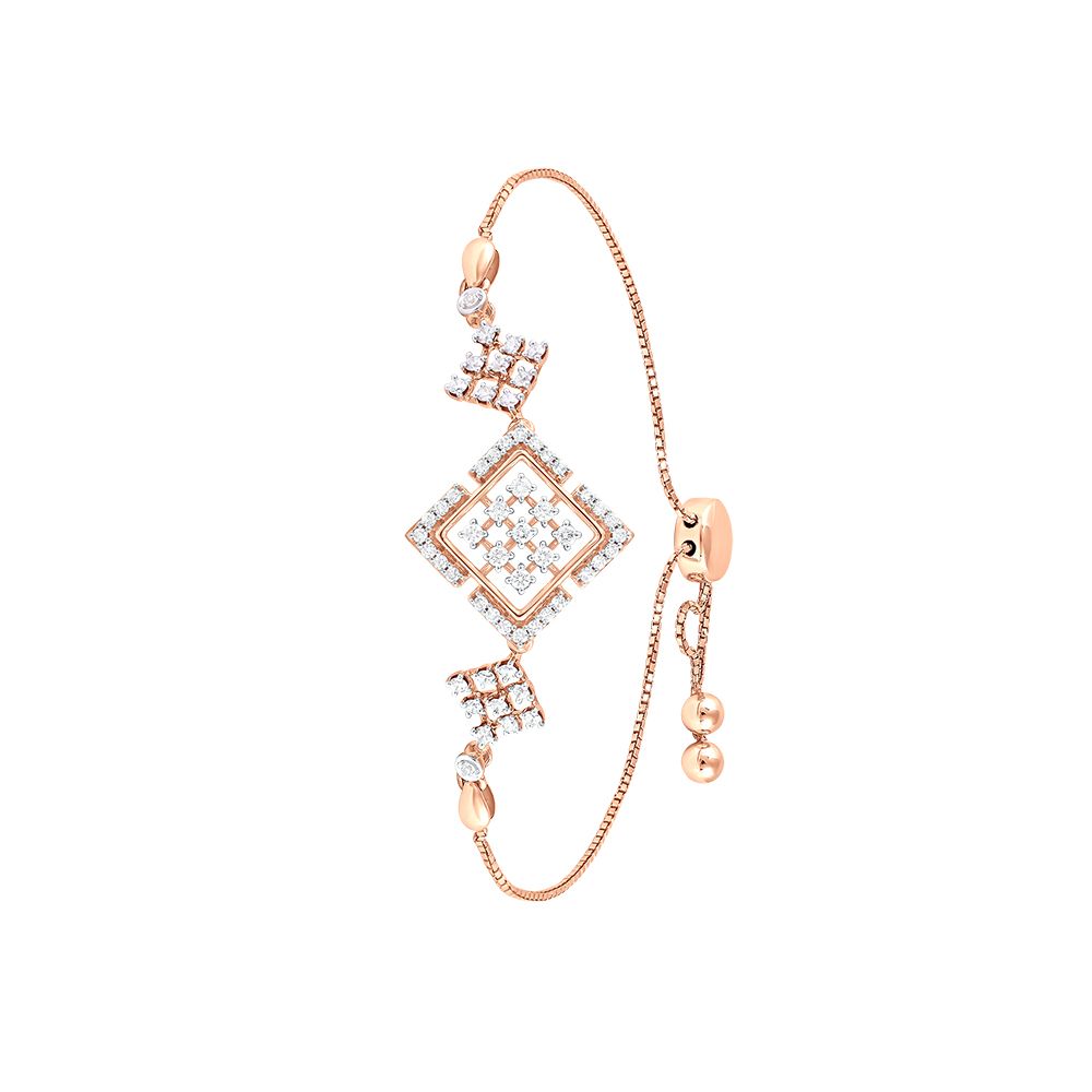 Striking Checkered Pattern Diamond Pendant Set-All Jewellery-OBX24040-D400X0B