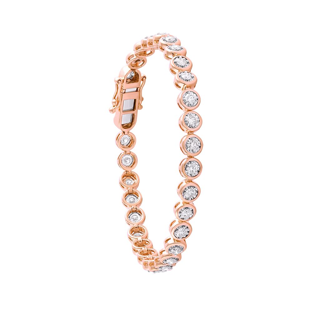 Radiant Diamond Tennis Bracelet-Bracelets-OBR24S16