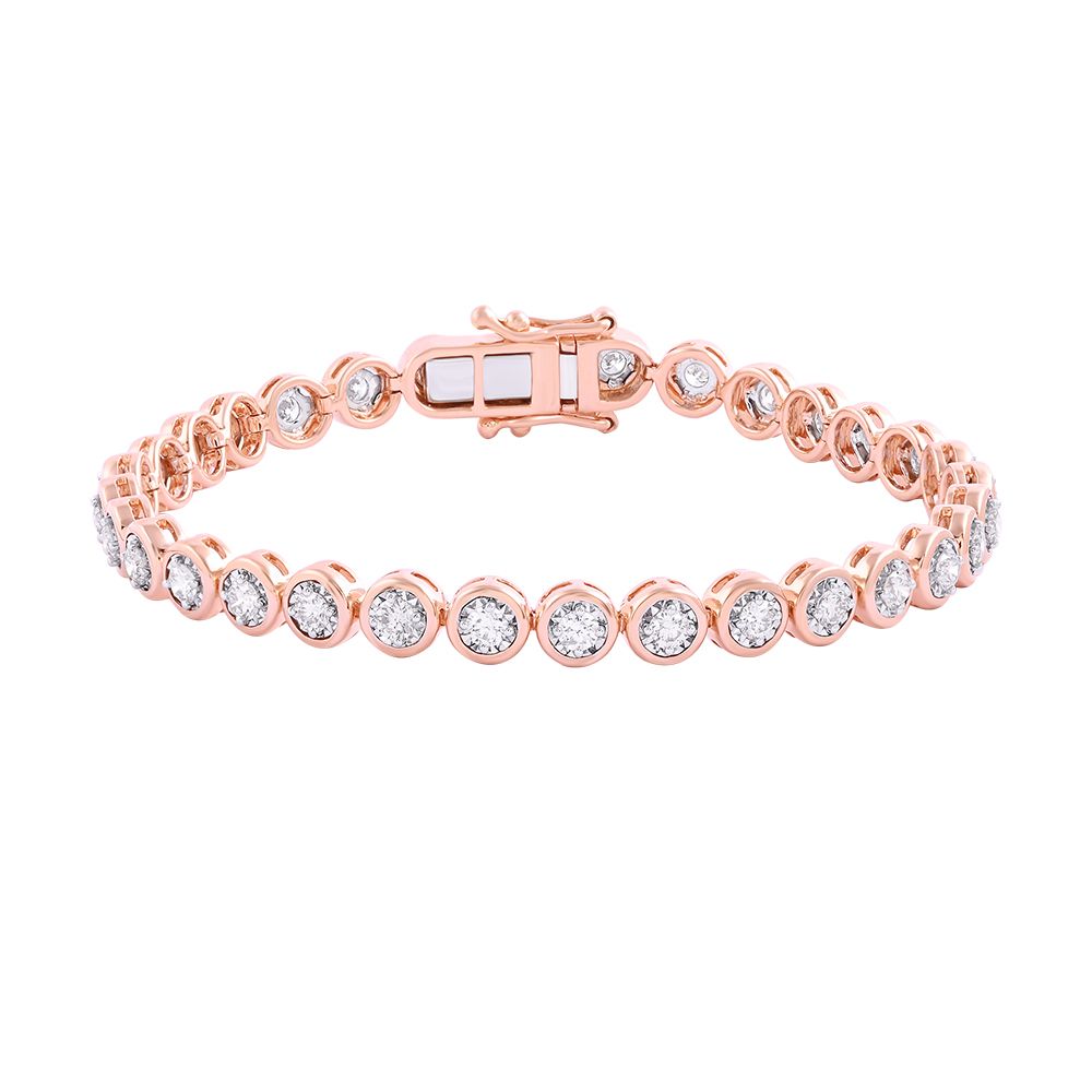 Radiant Diamond Tennis Bracelet-Bracelets-OBR24S16