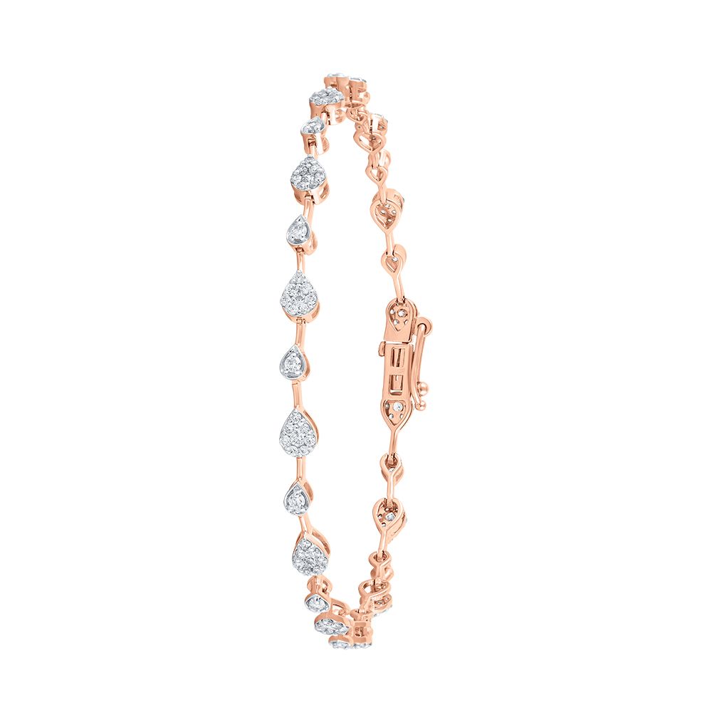 Exquisite 18KT Yellow Gold Women Bracelet-All Jewellery-OBR24S37