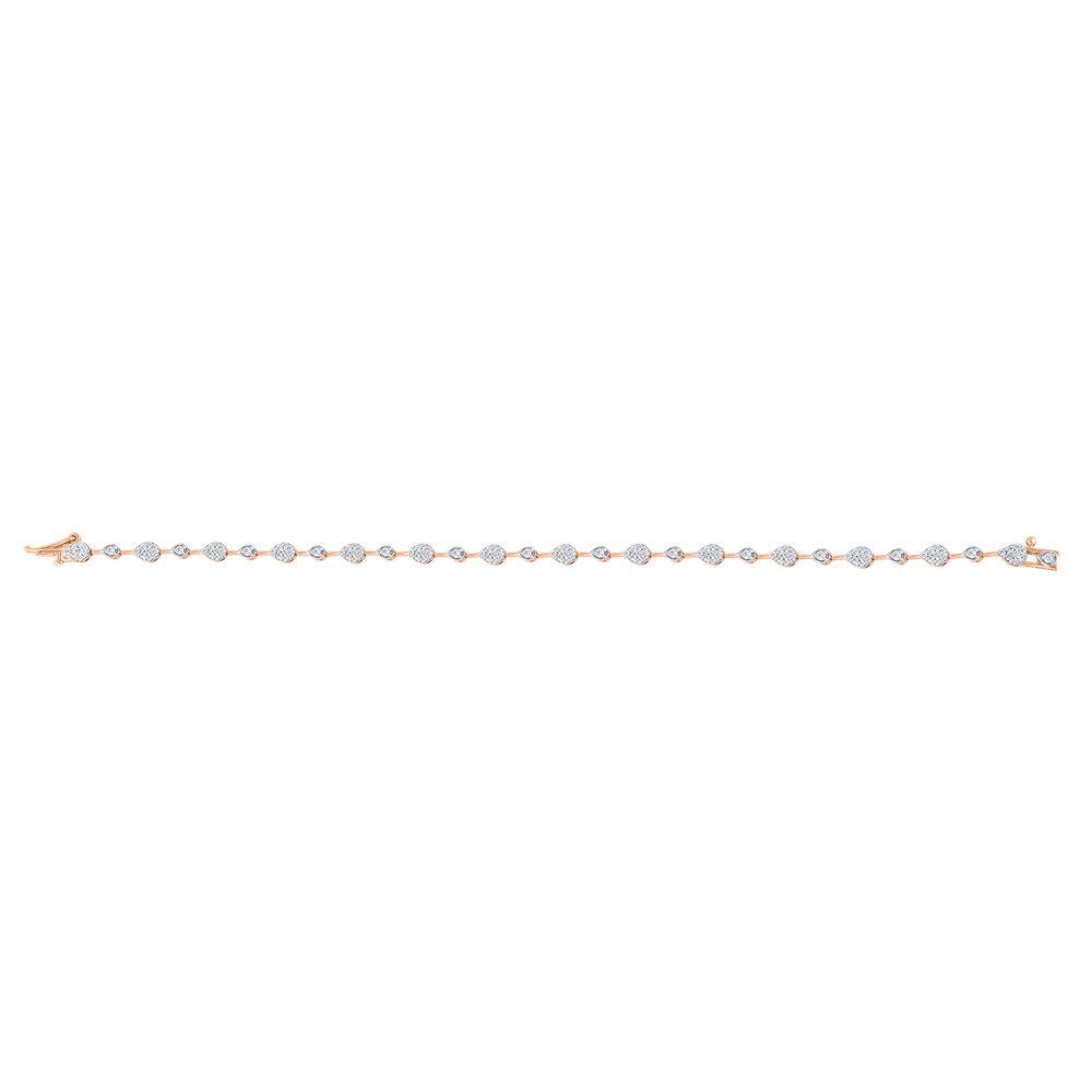 Exquisite 18KT Yellow Gold Women Bracelet-All Jewellery-OBR24S37
