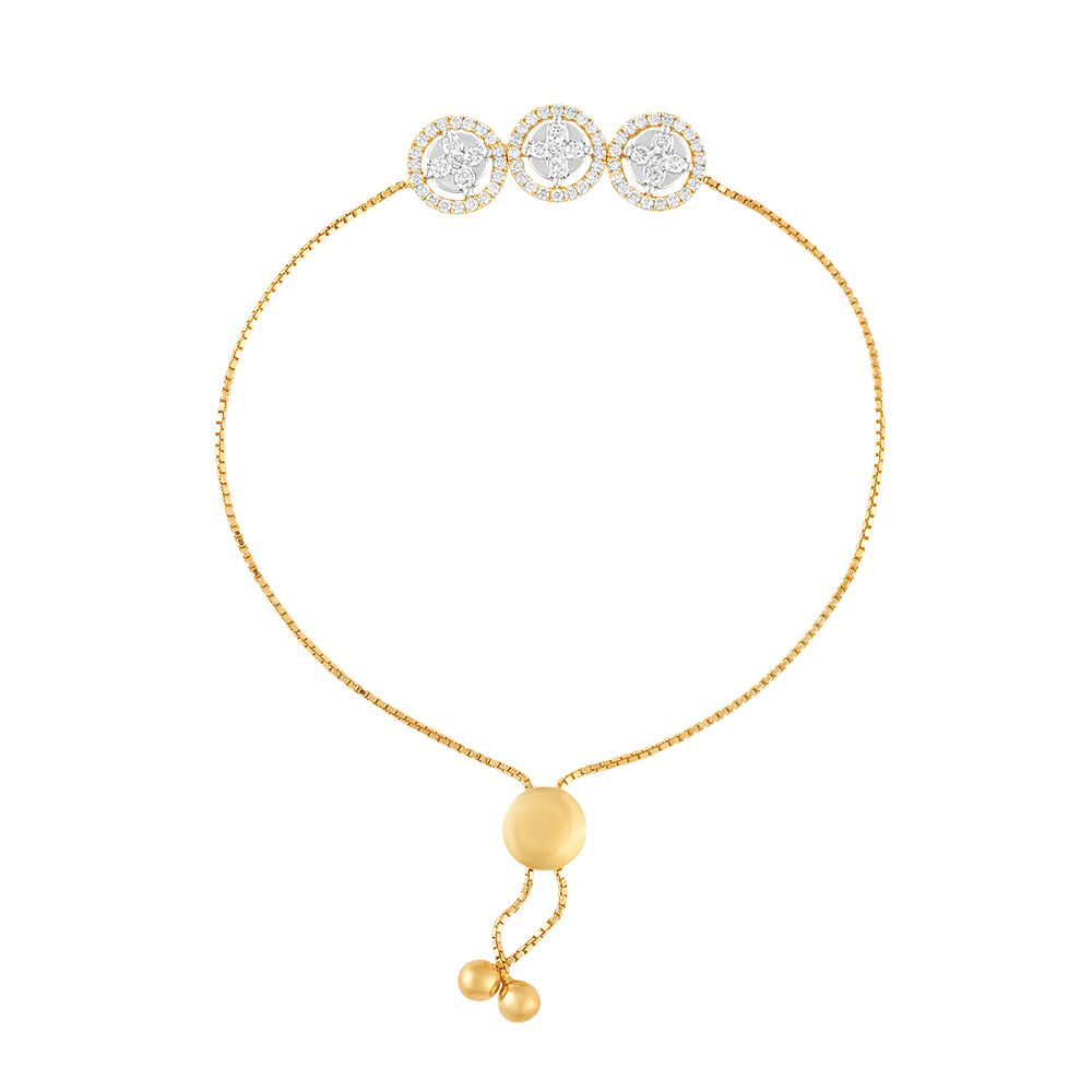 Charming Glory Diamond Bracelet-All Jewellery-OBR25S03