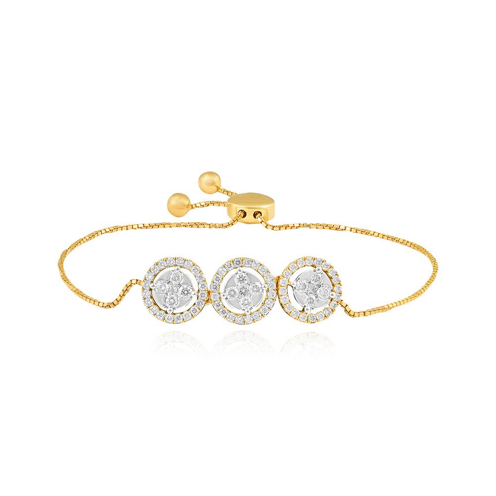 Charming Glory Diamond Bracelet-All Jewellery-OBR25S03