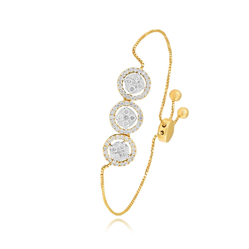 Charming Glory Diamond Bracelet-All Jewellery-OBR25S03