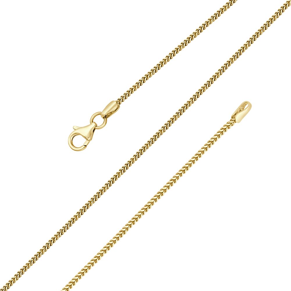 Buy 14KT Yellow Gold Simple Men's Chain OCH22005 Online at