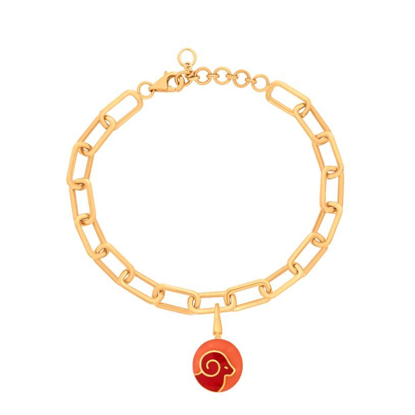 Aries 14KT Rose Gold Pendant-Gold-OCP22043-D000X0C