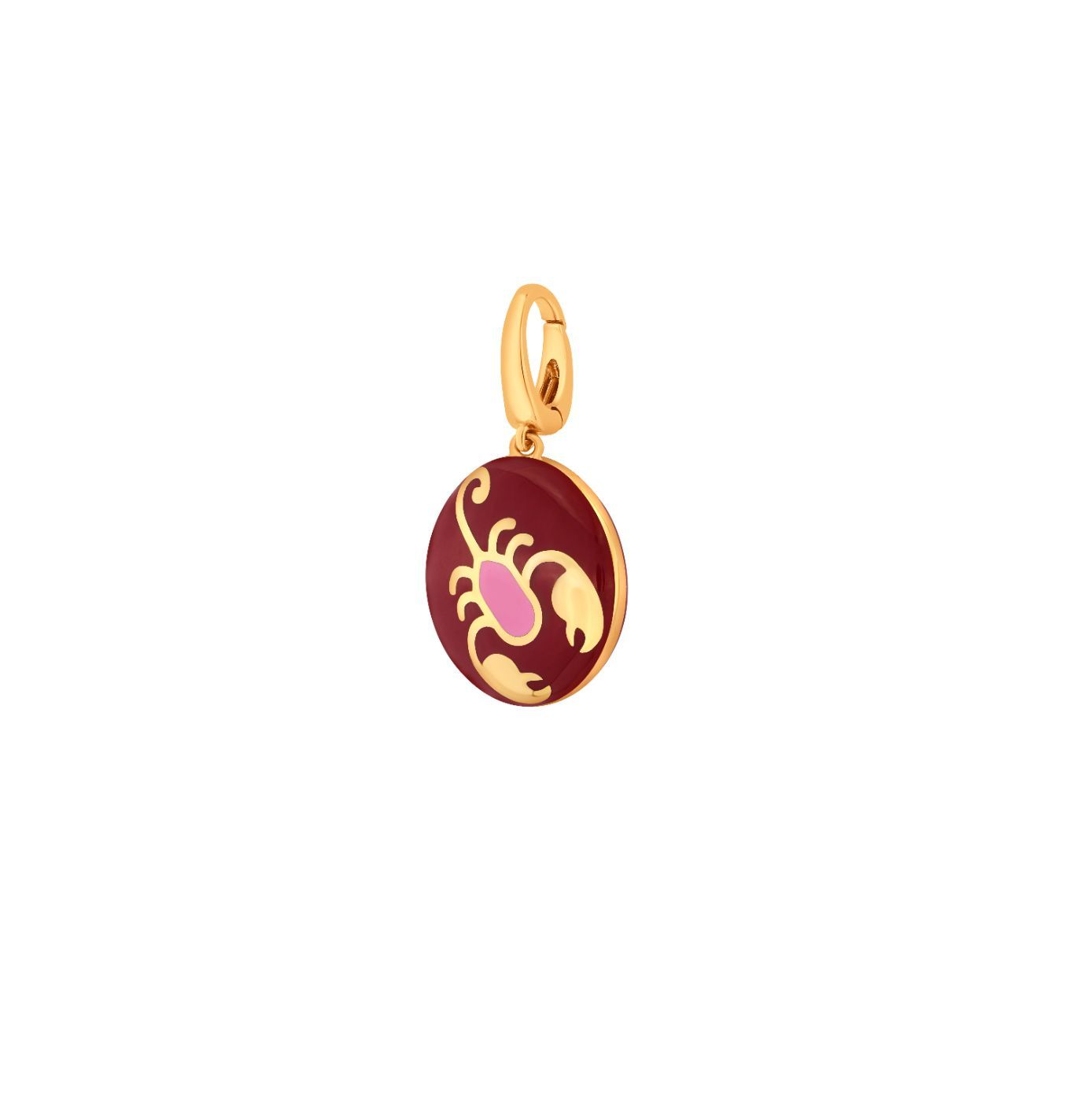 Cancer 14KT Rose Gold Pendant-Gold-OCP22047-D000X0C