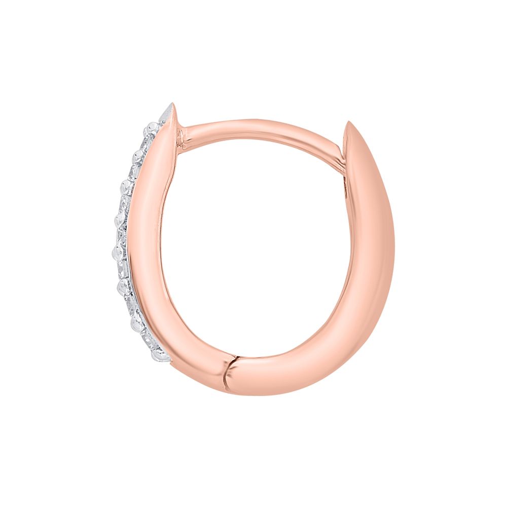 Rose Gold Hoop Earrings-Earrings-OER10125-D400X0C