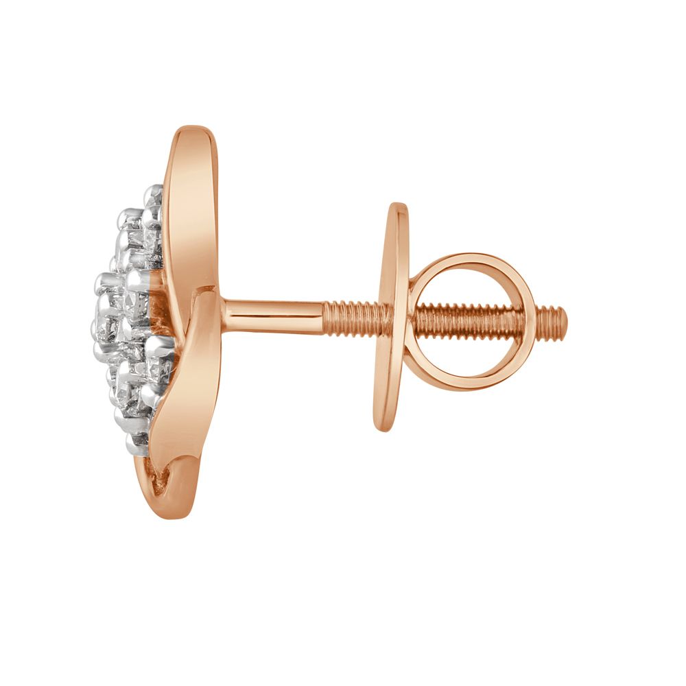 Starry Diamond and Gold Earrings-Earrings-OER16792-D400X0B